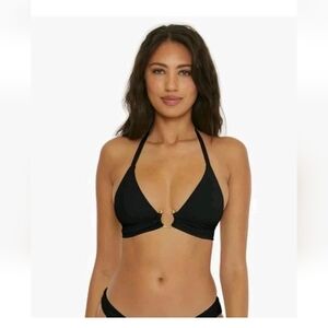 BECCA Coast Mira Halter Black & Adela Black, SMALL Nwt $78.